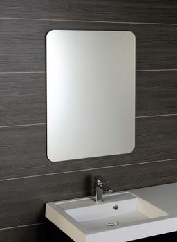 Sapho Ishape Zrkadlo so zaoblenými rohmi 50x70 cm AG457 - galéria #2