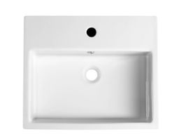 Isvea Purity Polopodzemné umývadlo 50x42 cm, biele 10PL52050 - galéria #3