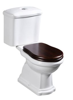 Kerasan Retro WC misa 38,5x41x72 cm, spodný odpad, biela 101201 - galéria #4