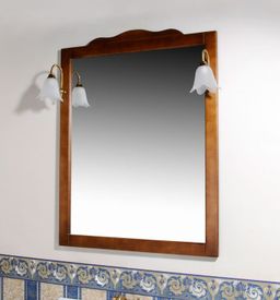 Sapho Retro zrkadlo 89x115 cm, buk 1679 - galéria #3