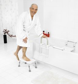 Podnožka Ridder, výškovo nastaviteľná, biela A0102601 - galéria #2