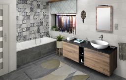 Skrinka Sapho Treos pod pult 110 x 53 cm, dub Collingwood TS115-1919 - galéria #2
