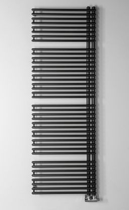Aqualine Tubini DC335T Radiátor kombinovaný, 59,6x178,2cm, antracitový - galéria #1