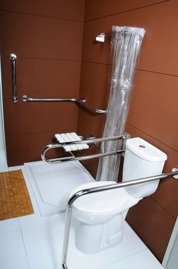 Creavit Handicap WC kombi vyvýšené, spodný odpad, biele BD301.410.00 - galéria #2