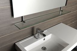 Sapho Wega Zrkadlo 100x80 cm s policou 60092 - galéria #2