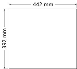 Sinks Frame 457 Granitový drez bez odkvapkávača, 45,7x40,6 cm, truflový, ACRFR45740654 - galéria #3