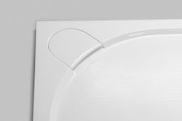 Gelco G5 Larca Sprchová vanička, 1000x1000 mm, liaty mramor, biela PL001 - galéria #1