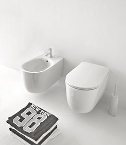 Kerasan Nolita Závesný bidet 35x33x55 cm, biely 532501 - galéria #4