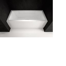 Polysan Plain Nika Čelný panel PN 120, 1200x590 mm, biely 72469 - galéria #1