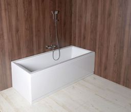 Polysan Plain Panel strana 90, 900x590 mm, biely 72714 - galéria #2