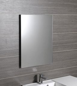 Zrkadlo Sapho Plain 60x90 cm, zaoblené rohy 1501-28 - galéria #1