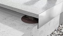 Krycia lišta pre 2cm obkladačky, nerezová oceľ, dĺžka 2,5 m, výška 100 mm - galéria #1