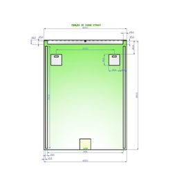 Amirro Orion Zrkadlo 60 x 80 cm s LED svetlom so senzorom, 901-381 - galéria #2