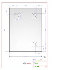 Amirro Pure Zrkadlo 80x60 cm s lešteným okrajom, 713-106 - galéria #3