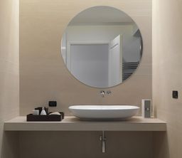 Amirro Pure Ronde Zrkadlo 80 cm s lešteným okrajom, 411-354 - galéria #2