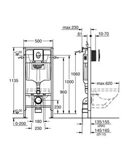 Grohe Rapid SL Set 3 in 1 pre WC 38839000 - galéria #1
