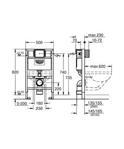 Toaletná súprava Grohe Solido 2v1 38959000 - galéria #1