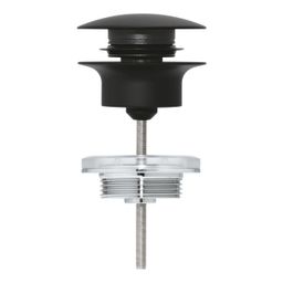 Grohe Profi Umývadlová zásuvka click-clack 5/4", fantómová čierna 29510KF0 - galéria #1