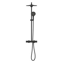 Grohe Professional Rainshower SmartActive Sprchová stĺpová batéria s termostatickou batériou, čierna 22119KF0 - galéria #1