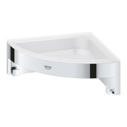 Grohe Start Cube Rohová polica 16 x 16 cm, chróm 41106000 - galéria #1