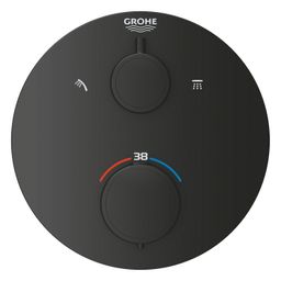 Grohe Precision Thermostat Termostatická batéria, čierna matná 348832430 - galéria #2