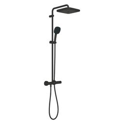 Sprchový systém Grohe Profi Tempesta 250 Cube s nástenným termostatom, matná čierna 266892431 - galéria #4
