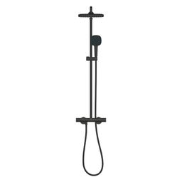 Sprchový systém Grohe Profi Tempesta 250 Cube s nástenným termostatom, matná čierna 266892431 - galéria #3