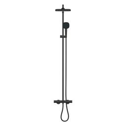 Sprchový systém Grohe Profi Tempesta 250 Cube s nástenným vaňovým termostatom, matná čierna 266912431 - galéria #3