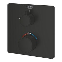 Grohe Profi Grohtherm Termostatická batéria pre 1 výstup, čierna matná 1022152430 - galéria #2