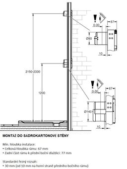 Grohe Profi Rapido Rám na inštaláciu skrytého sprchového systému, 1 prúd, 1039939990 - galéria #5