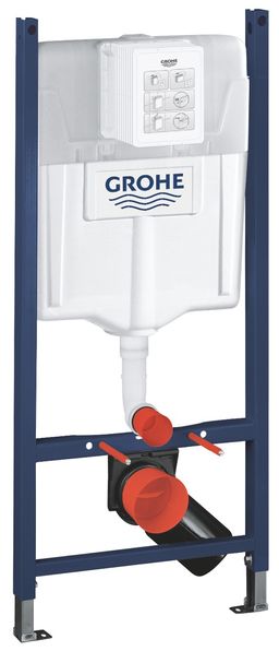 Grohe Set modulu do sadrokartónu, EBS WC Urban, WC doska a splachovacie tlačidlo, biela - galéria #1