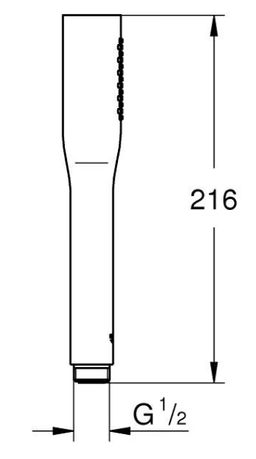Grohe Euphoria Cosmopolitan Stick Ruční sprcha, Cool Sunrise 27400GL0 - galéria #2