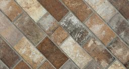Ceramica Rondine London dlaždice 13x25 viacfarebná tehla - galéria #1
