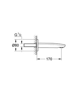 Grohe Eurostyle Cosmopolitan prívod do vane 13276002 - galéria #1