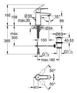 Umývadlová batéria Grohe Eurostyle Cosmopolitan 23037002 - galéria #1