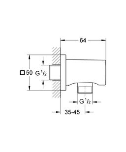 Nástenná sprcha Grohe Rainshower 27076000 - galéria #1