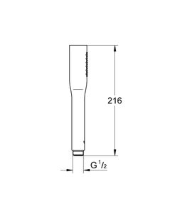 Ručná sprcha Grohe Euphoria Cosmopolitan Stick 27367000 - galéria #1