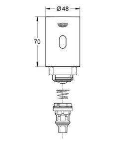 Konverzná jednotka Grohe Tectron 37427000 - galéria #1