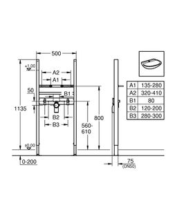 Projektový modul Grohe Rapid SL pre umývadlo 38731000 - galéria #1