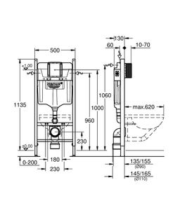 Projektový modul Grohe Rapid SL pre WC 38840000 - galéria #1
