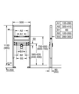 Modul Grohe Rapid SL pre umývadlo 39052000 - galéria #1