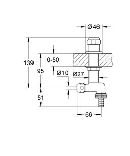 Grohe Original Was ventil pod drez 41050000 - galéria #1