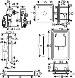 Tlakový splachovač Grohe 42909000 - galéria #1