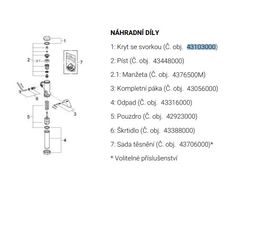 Grohe Kryt so svorkou, G43103000 - galéria #1