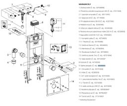 Grohe Podpera prepadu, chróm, G43325000 - galéria #1