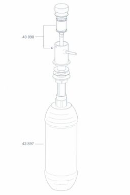 Dávkovač tekutého mydla Grohe, G43897000 - galéria #1