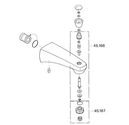 Grohe Perlator, USA, M28 x 1, G45167000 - galéria #2