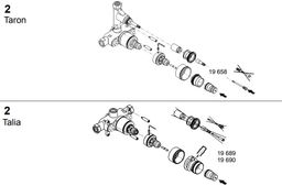 Rozširujúca súprava Grohe 27,5 mm, G47358000 - galéria #3
