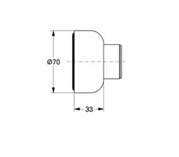 Rozeta Grohe, chróm, G47455000 - galéria #1