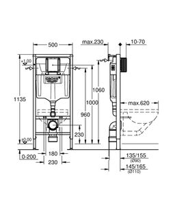 Modul Grohe Rapid SL pre WC 38848000 - galéria #1